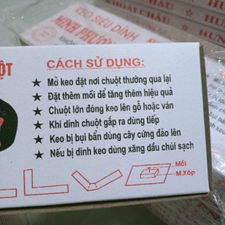 Keo siêu dính  Chuột Minh Phương
