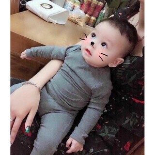 Bộ Bozip em bé chổng mông hàng loại 1