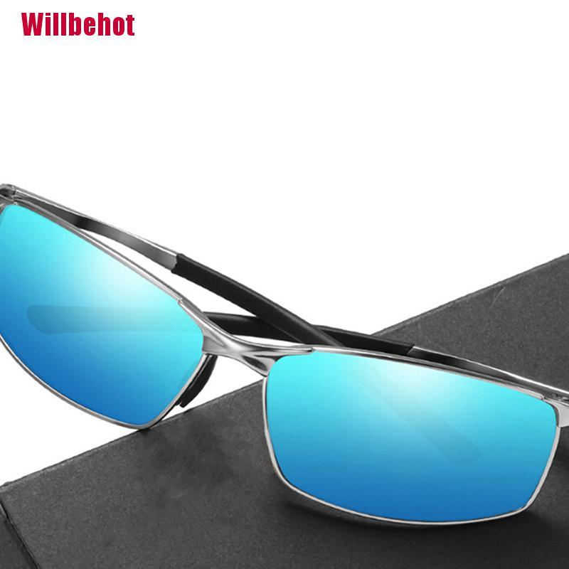 [Willbehot] Polarized Sunglasses Men Driving Mirror Color Night Vision Goggles Eyeglasses [Hot]