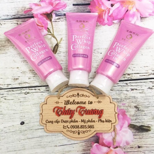 Sửa rửa mặt nhật perfect whip collagen ( hàng chuẩn)