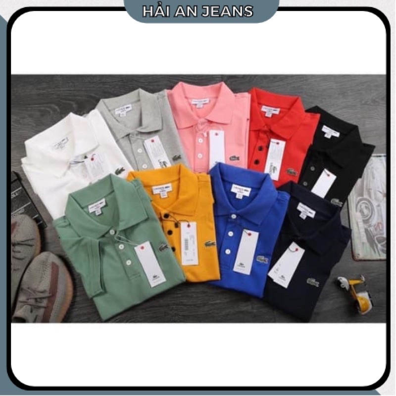 Áo thun nam polo lascote nhiều màu cambodia - thun 100% cotton thấm hút tốt