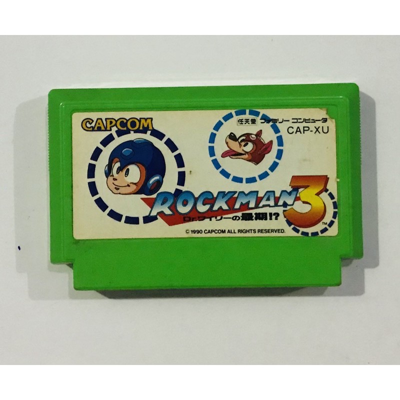 Băng game 4 nút Famicom - Rockman 3