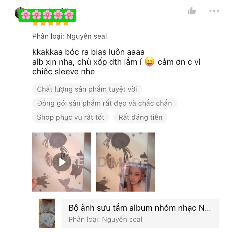 Bộ ảnh sưu tầm album nhóm nhạc NMIXX