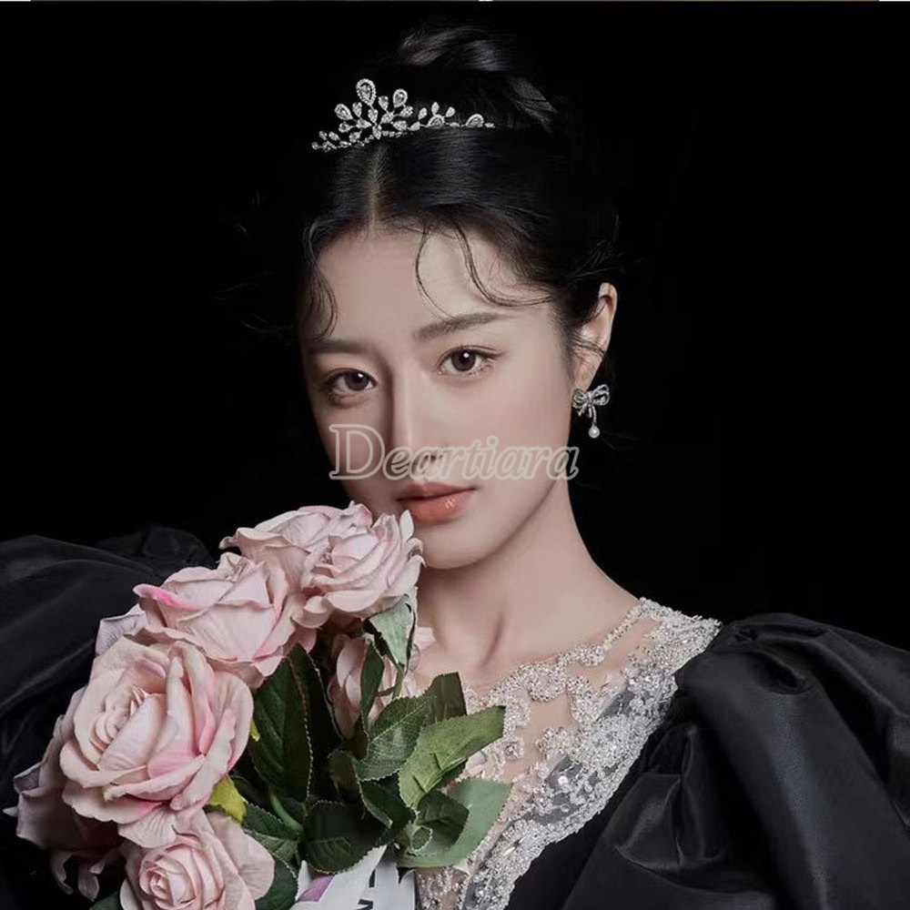 Vương Miện Thiết Kế Đơn Giản Thời Trang Cho Cô Dâu