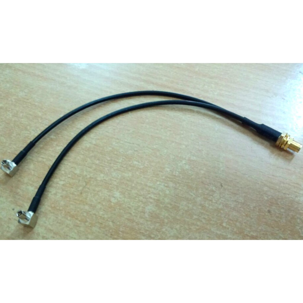 Dây chia tín hiệu Anten đầu SMA cái lỗ 1 ra 2 đường SMA TS9 cho cục phát Wifi sim 3G 4G | BigBuy360 - bigbuy360.vn