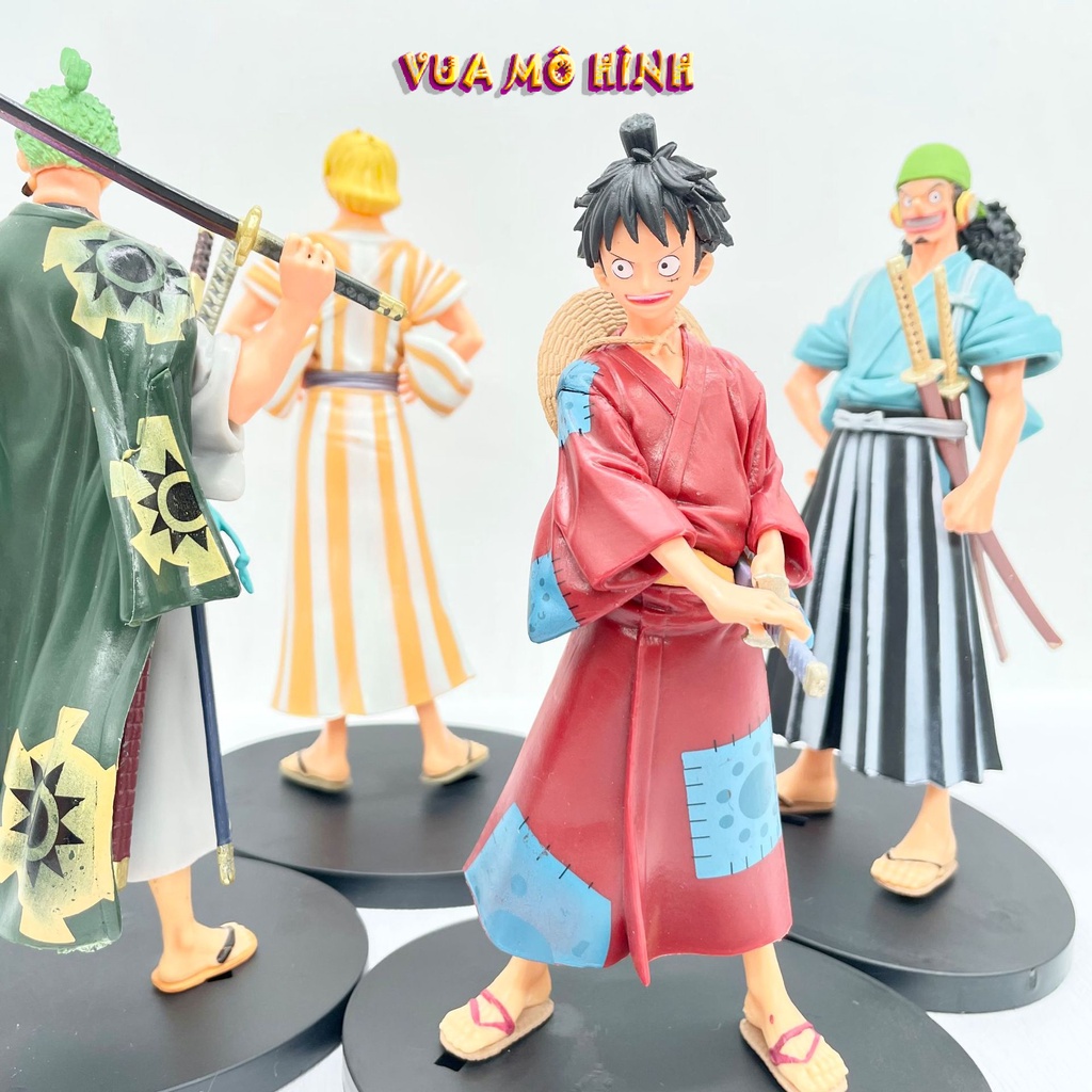 Mô hình One Piece - Figure One piece băng Luffy ở Wano cao 17cm