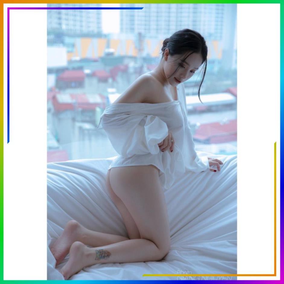 Áo sơ mi ngủ voan xuyên thấu - SM001 - áo sơ mi thấu chụp ảnh sexy studio, indoor siêu đẹp | BigBuy360 - bigbuy360.vn