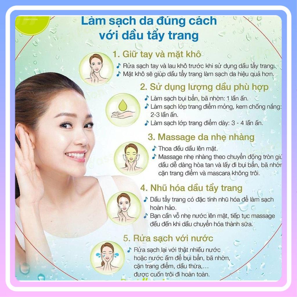 Dầu tẩy trang D H C Nhật cho da nhạy cảm, chiết xuất thiên nhiên, an toàn cho da