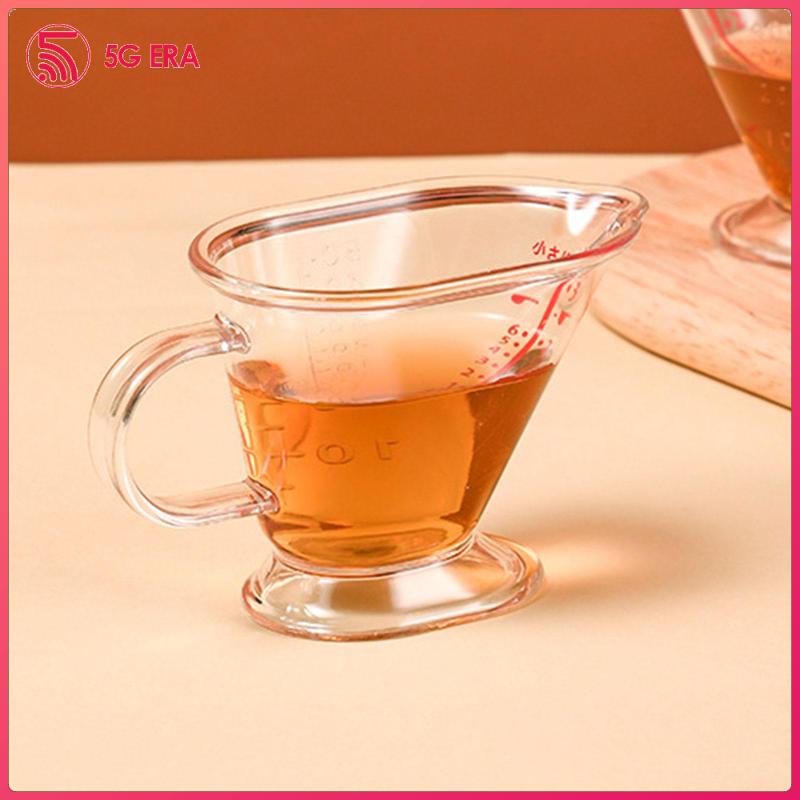 Cốc Đo Lường 50ml Bằng Nhựa Bpa Trong Suốt Cách Nhiệt An Toàn Cho Lò Vi Sóng