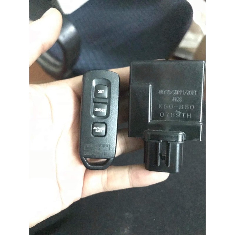 Bộ tìm xe và chống dắc  remote vario