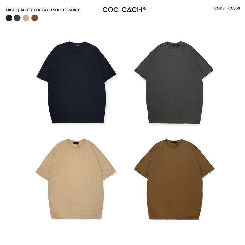 Áo phông basic cao cấp COCCACH CCS58