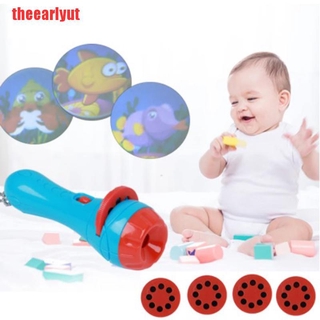 1 Đèn Pin Chiếu Hình Đồ Chơi Cho Bé