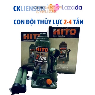 Con đội thủy lực, kích thủy lực Hito 2 tấn 4 tấn Kho Sài Gòn