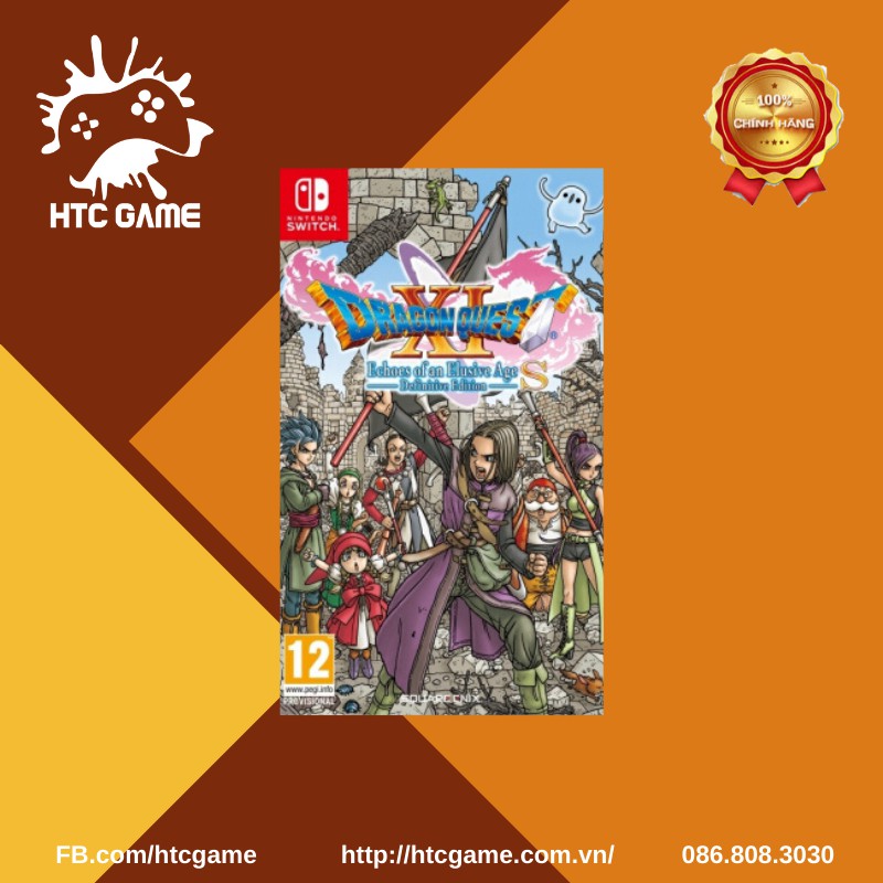 Dragon Quest XI Echoes of an Elusive Age Definition Edition- Game card Nintendo Switch