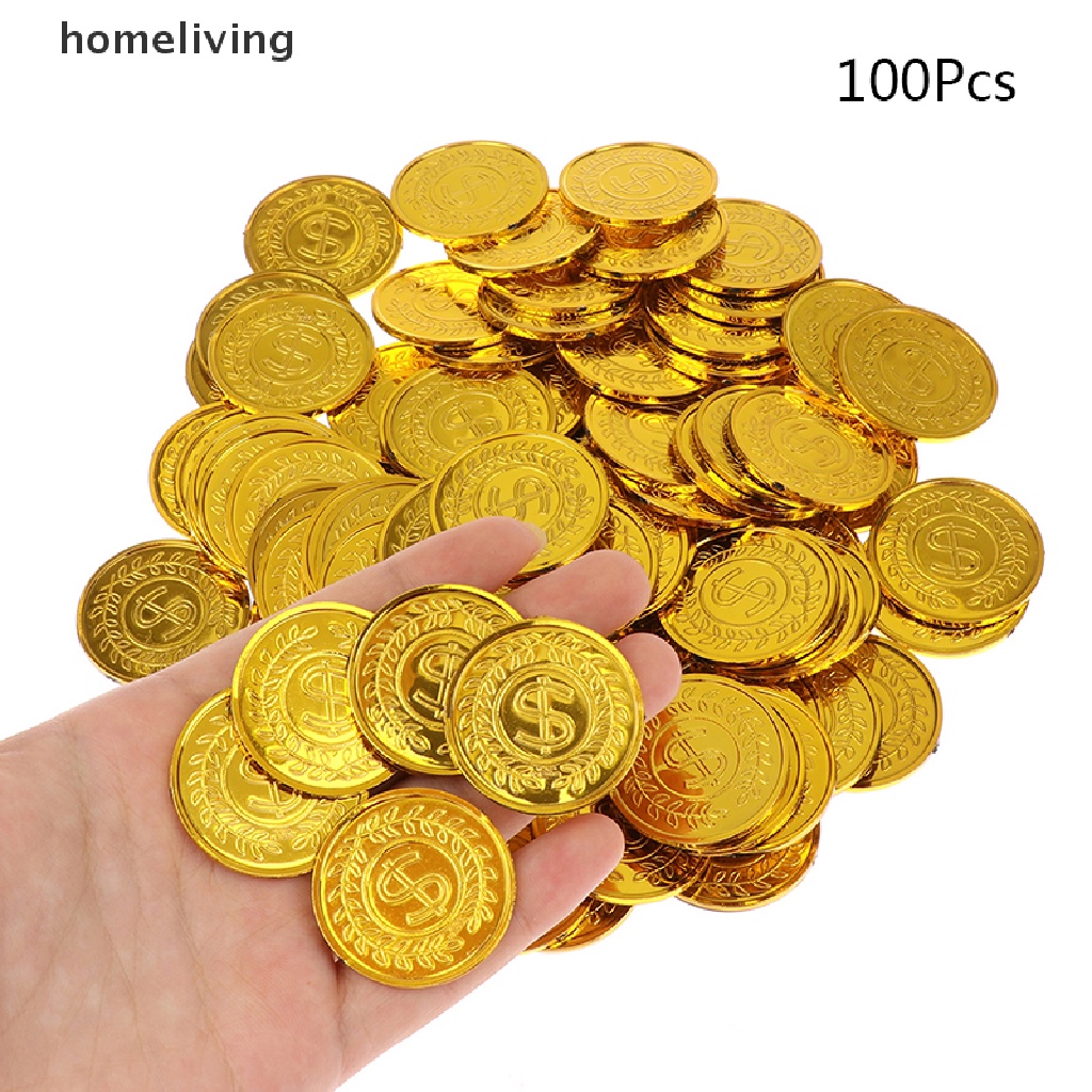 Túi 100 đồng xu vàng giả cho trò chơi cướp biển