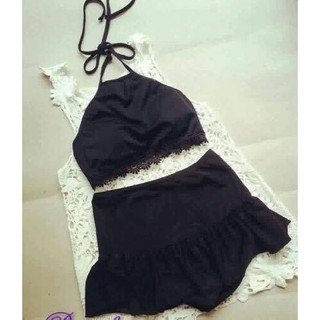 Đồ bơi - bikini cao cấp - yếm váy bèo kín đáo - hình thật