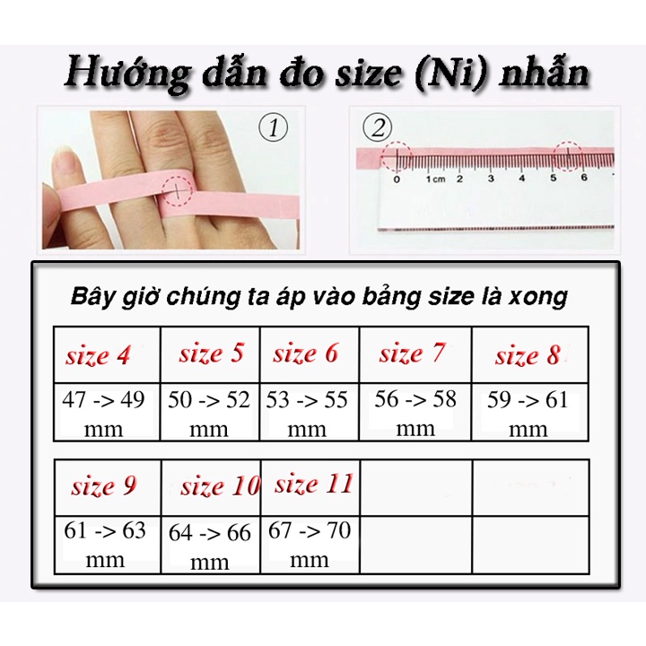 Nhẫn nữ Titan không gỉ 1 hạt đá nhỏ xinh xắn - Măng’s House N13