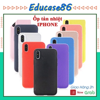 Ốp TẢN NHIỆT kim CHỐNG BẨN IPHONE 6,6S,6PLUS,6SPLUS,7,7S,7PLUS,8,8S,8PLUS,X,XS,XS MAX Educae86