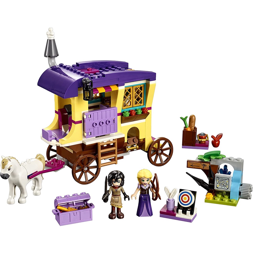 Đồ chơi LEGO Disney Princess Rapunzel’s Traveling Caravan 41157