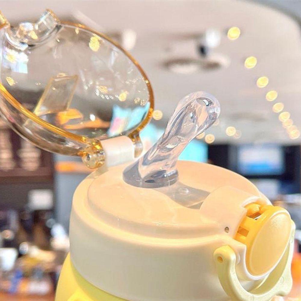 Bình Nước Giữ Nhiệt Bằng Nhựa Dung Tích Lớn Dễ Thương Cho Bé Gái