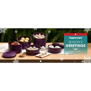 Xửng Hấp Tupperware Steam It 3 Tầng Màu tím