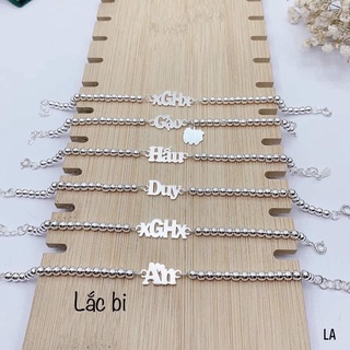 Lắc tay - chân bạc ta cho bé yêu 👼🏻