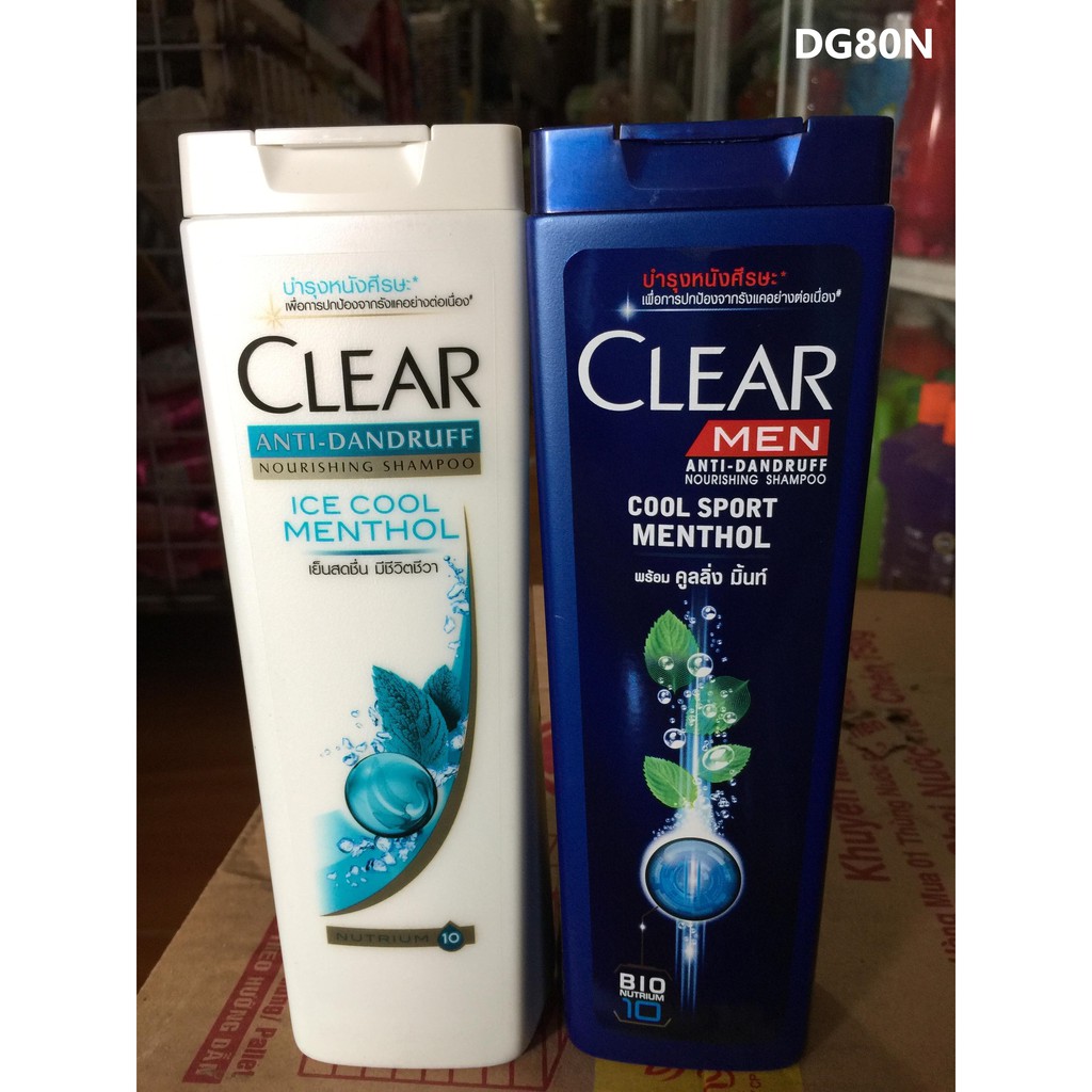 Dầu gội Clear Thailan