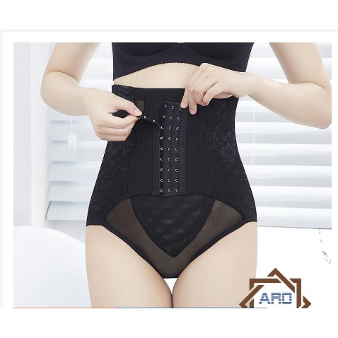 QUẦN LÓT GHEN NỊT BỤNG CẠP CAO CÓ MÓC CÀI-GIẢM EO,GIẢM MỠ ĐỊNH HÌNH VÒNG EO | BigBuy360 - bigbuy360.vn