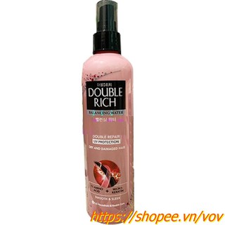 Dưỡng Tóc Double Rich 250ml Chăm Sóc Hư Tổn Nutrition Hồng chính hãng