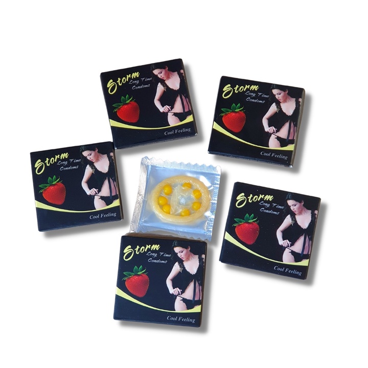 Bao Cao Su Gai 7 Bi Lớn STORM Kích Thích Điểm G, Tăng Khoái Cảm  - Cho Nàng Chạm Đỉnh Nhanh Chóng