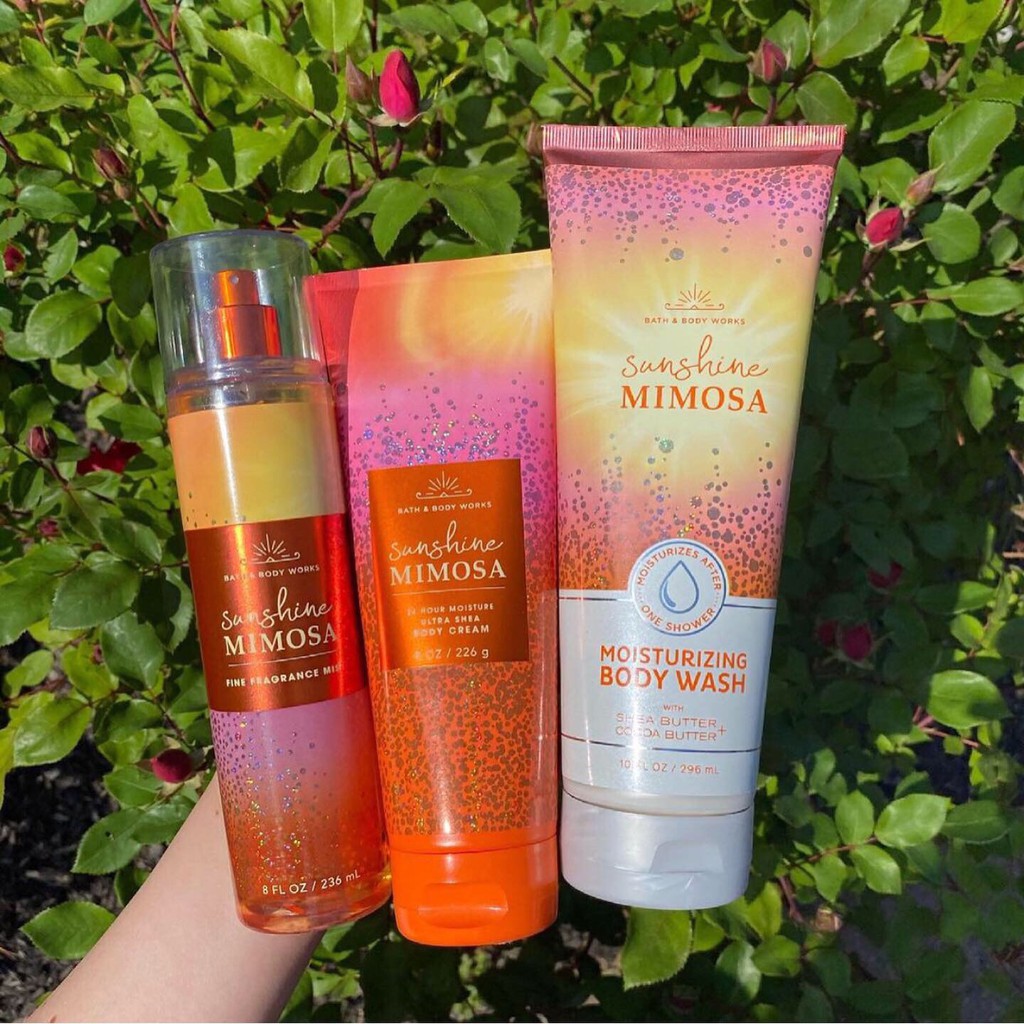 [Bill Mỹ - BBW]: Xịt thơm toàn thân bodymist Sunshine Mimosa