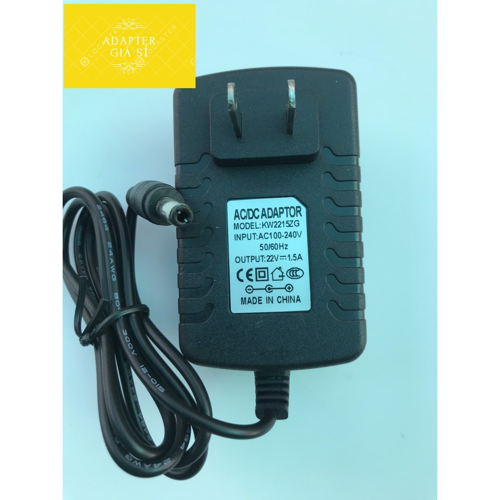Adapter sạc 22V  1.5A cho Robot hút bụi thông minh