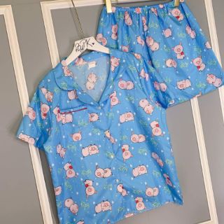 Bộ pijama chất katê size Mẹ & Bé