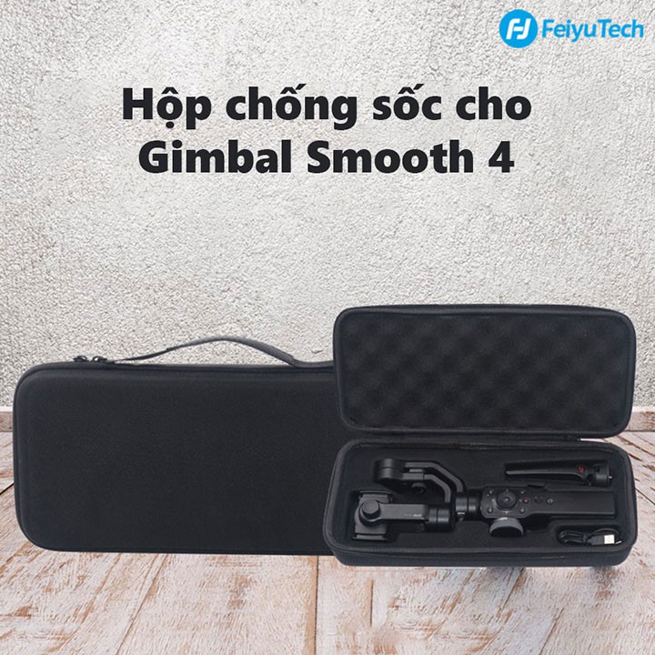 Hộp chống shock cho gimbal tay cầm chống rung  Feiyu Tech smooth 4 vimble 2 DJI OSMO mobile 2 hộp gimbal 1