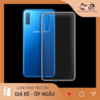 Ốp samsung a7 2017/ samsung a750/ samsung a7 2018 bằng nhựa dẻo mềm trong suốt