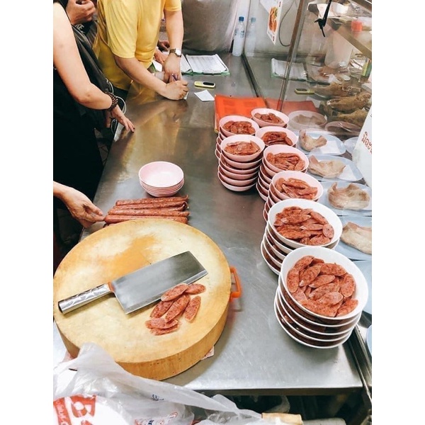 Lạp xưởng Thái Lan Jeh O Chula siêu ngon 1kg  và gạo nếp Thái 1kg