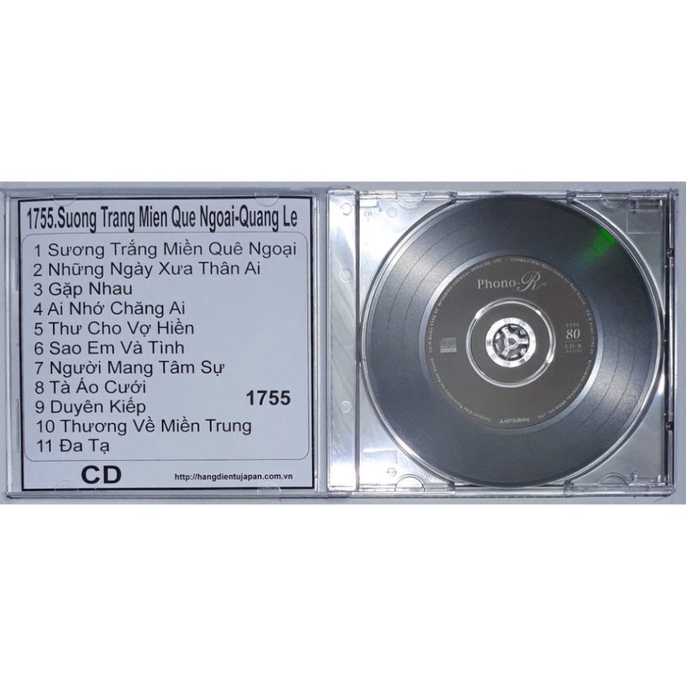 Bộ 5 dĩa ca sĩ quang lê chất lượng cao combo 1