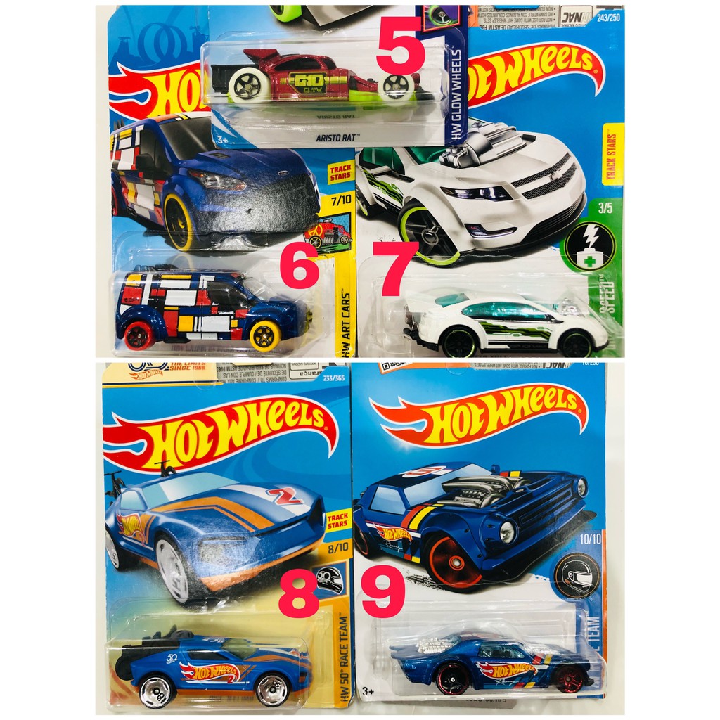 Xe mô hình dòng cơ bản Hot Wheels C4982 - nguyên vỉ (khách tùy chọn mẫu)