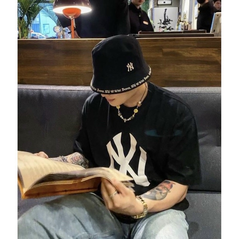 Nón bucket NY phong cách hàn quốc
