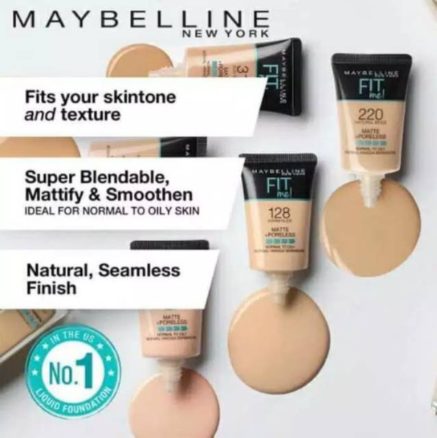 (hàng Mới Về) Son Môi Maybelline Fit Me Chất Lì + Ống Se Khít Lỗ Chân Lông | BigBuy360 - bigbuy360.vn