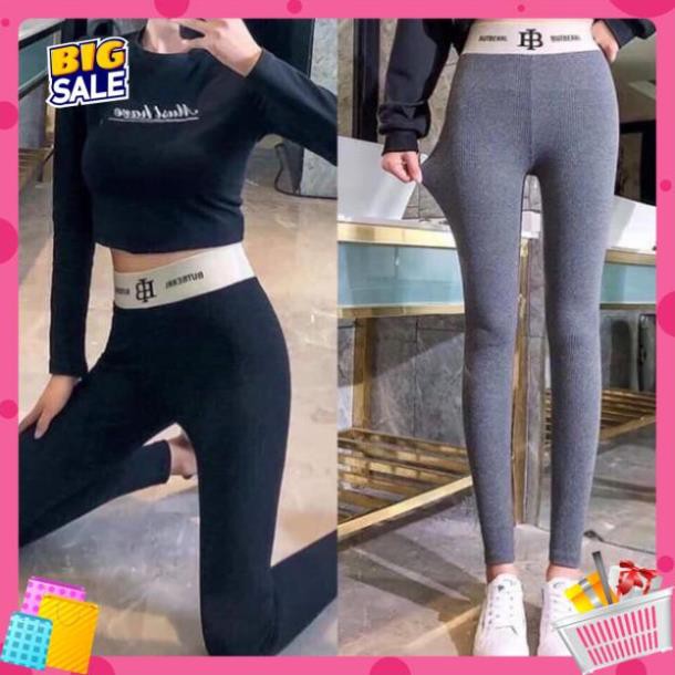 [Freesize 40-53kg] Quần Legging Nữ Len Tăm Tăm Hoa Cúc Mẫu Mới | BigBuy360 - bigbuy360.vn