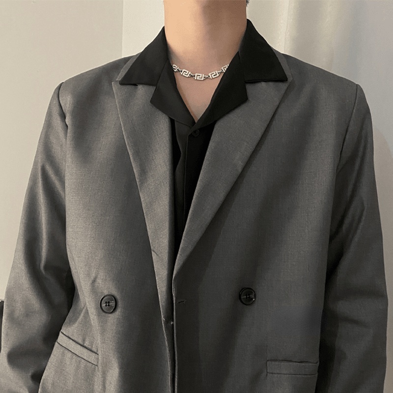 Dây Chuyền Bạc 19A1383 Thiết Kế Đơn Giản Phong Cách Retro Hợp Thời Trang