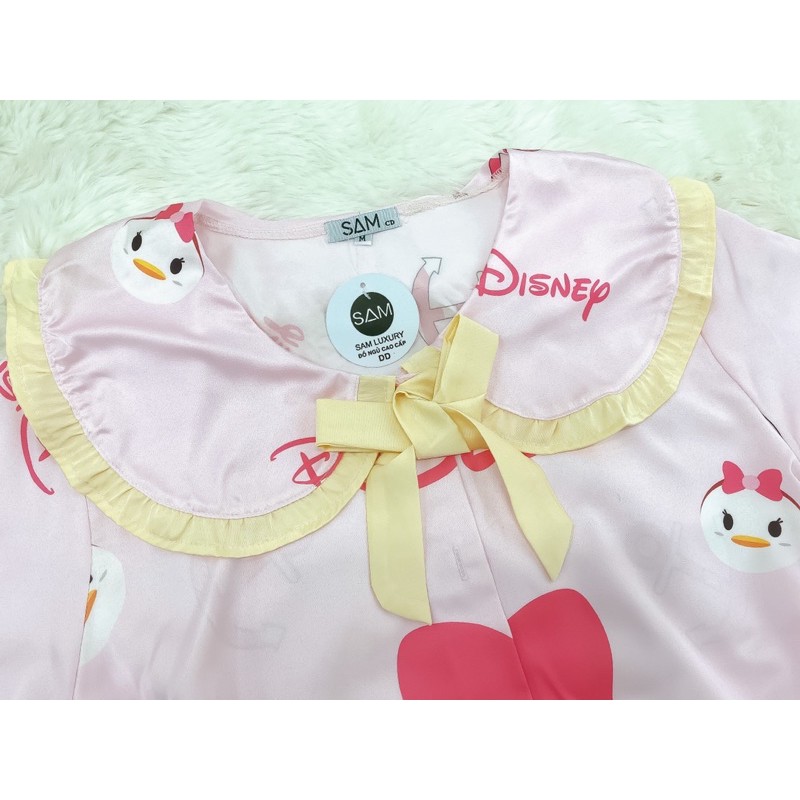 Đồ Ngủ Pijama Lụa Latin, Tay Ngắn Quần Ngắn Siêu Xinh, Tiểu Thư Mềm Mịn, Độc Lạ Khó Tìm, Sang Chảnh Hàn Quốc