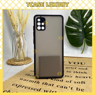 Ốp lưng Samsung Galaxy A51 - Ốp Basic nhám chống sốc bảo vệ camera