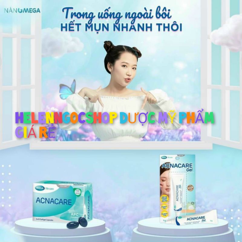 [NEW] Acnacare Gel giúp giảm mụn , giảm nhờn chính hãng