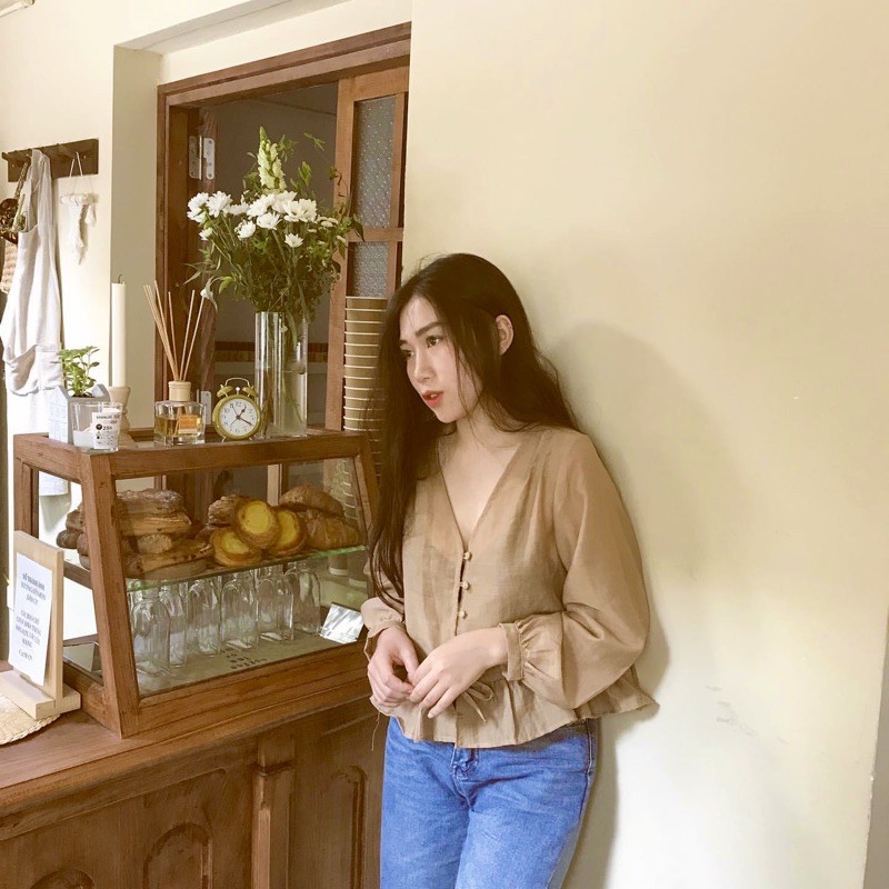 áo kido hồng đất