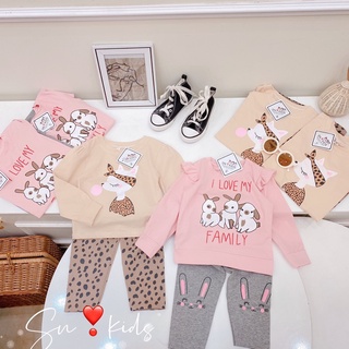Set 2 bộ thỏ dễ thương cho bé gáI