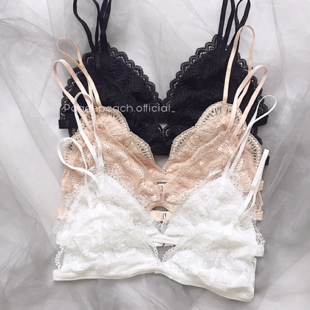 Basic Bralette - Áo bralette mút rời (Tặng kèm mút)