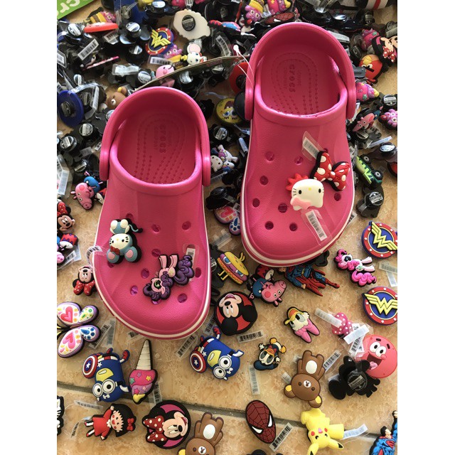 ,Dép Sục Cho Bé 💞FREESHIP💞 Dép SỤC Kèm Sticker Bé Trai Và Bé Gái - Dép Siêu Nhẹ Bé 1=>5 Tuổi .