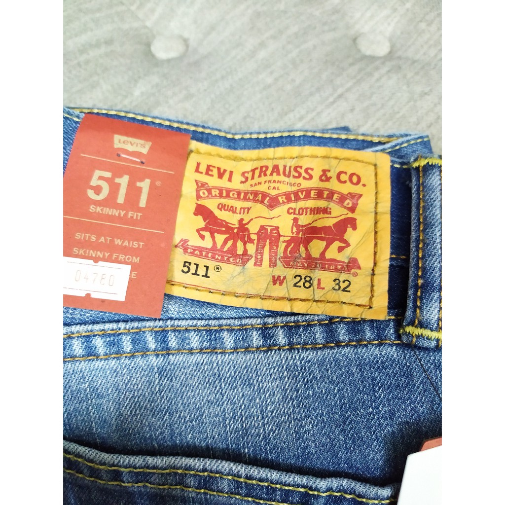 Quần Jeans Levis 511 cambodia 780 | BigBuy360 - bigbuy360.vn